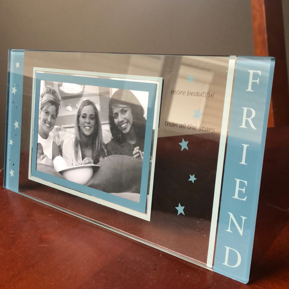 Friend Stand-Up Glass Picture Frame